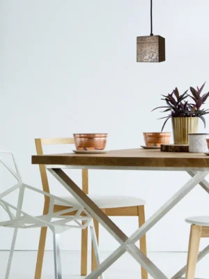 Creative Lighting Arrangement - Multiple CUBE Pendant Lights